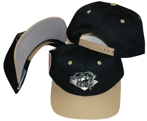 Purdue Boilermakers Two Tone Plastic Snapback Adjustable Snap Back Hat / Cap