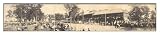 Historic  Fair Grounds At Princeton, Indiana, c. 1907, Panorama Photo, 10x39 M-P