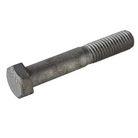 Crown Bolt 05930 1/2 Inch-13 x 5 Inch Coarse Thread Hot Dipped Galvanized Steel Hex Bolts, 25-Count