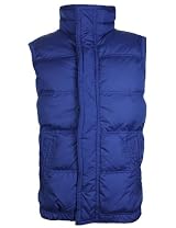 Abercrombie & Fitch Mens Vest Gilet Blue