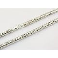 Runde 4mm K�nigskette - 925 Sterling Silber, L�nge 40-100cm