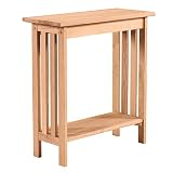 Review International Concepts  / Mission Entryway Table - Unfinished