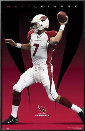 Arizona Cardinals - Matt Leinart Lamina Framed Poster Print, 22x34