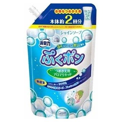 消臭力 ぷくポン アロマリキッド シャインソープ つめかえ用 290ml