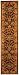Safavieh GJ250C Handmade Burgundy and Gold Hand-spun Wool Area Runner, 2-Feet 3-Inch by 8-Feet