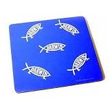 Darwin Fish Mouse Pad
