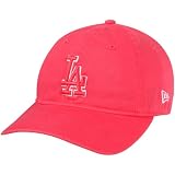 New Era L.A. Dodgers Ladies Fashion Essential Adjustable Hat - Pink