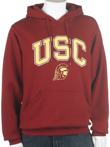 Soffe USC Hoodie with Arch and Mascot