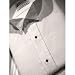 Wing Collar Pique Tuxedo Shirt, Classic Front, 65% Polyester 35% Cotton