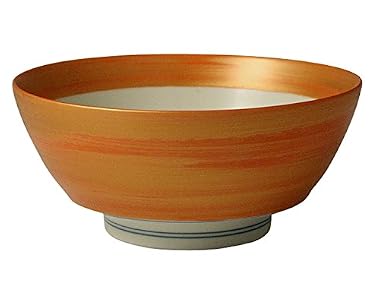 有田焼 幸楽窯 究極の ラーメン鉢 茜金巻 R0155