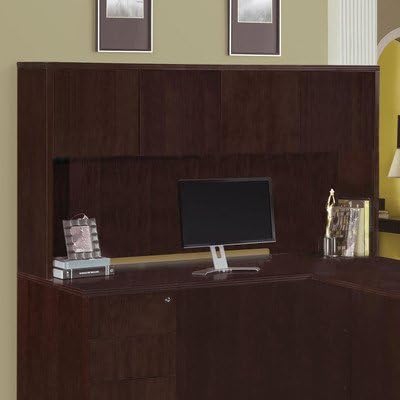 Saratoga 72" Overhead Storage Hutch Finish: Mocha