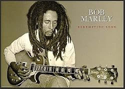 BOB MARLEY REDEMPTION 24X36 POSTER Framed