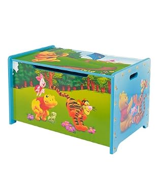 Winnie the Pooh Wooden Toy Box