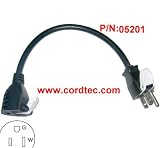 Conntek 1.5FT Computer Cord NEMA 5-15P to IEC 320 C13 05205