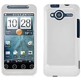 New Amzer Injecto Snap On Hard Case - White For HTC EVO Shift 4G Premium si ....