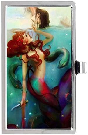 The Little Mermaid Hot Fashion Wallet Business Name Credit ID Card Holder Case (Fry Arten)
