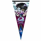 NHL Premium Quality Pennant 17-by-40 inch, Colorado Avalanche