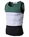 H2H Mens Fashion Sleeveless Basic Sport Tank Top Of Various Colors