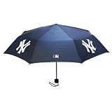 MLB New York Yankees Minibrella Umbrella (Small, Navy)