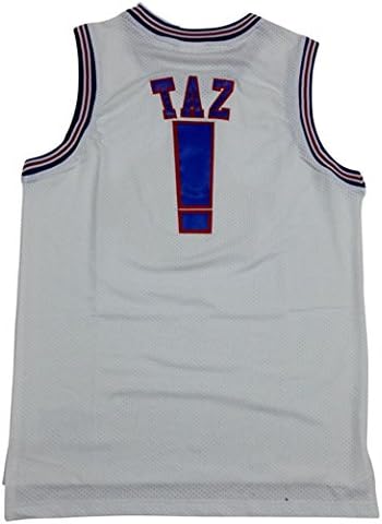 TAZ ! White Space Jam Jersey Basketball Jersey M/48