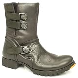 Fly London Granite Grip Ankle - 7 Uk - Black - Leather