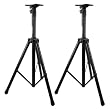100% New Pair 2 PA DJ Speakers Stand Monitor Stage Tripod 100% New Pair 2 PA DJ Speakers Stand Monitor Stage Tripod