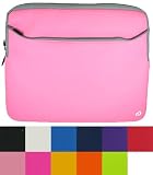 Assorted Colors - Extra Pocket Neorpene Laptop Sleeve Case with Compatible with Apple MacBook Pro 17-inch Laptop (MacBook Pro Laptop NOT included)