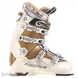 Fischer Soma Vision 90 Ski Boot Women's, Silver and Orange - Available in Various Sizes