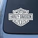 HARLEY DAVIDSON - Vinyl Decal Sticker #A1451 | Vinyl Color: White
