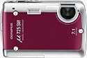 Olympus u-725 SW Digitalkamera (7 Megapixel) wasserdicht bis 5m in cherry red