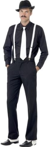 Adult Mens 1920s Razzle Fancy Male Dress Accessory Gangster Instant Complete Kit by LS Glamour Room