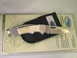 MYERCHIN A300 OFFSHORE FINE EDGE FOLDER SAILING RIGGING KNIFE & SHEATH