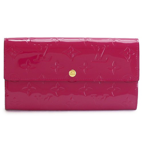 (ルイ・ヴィトン) LOUIS VUITTON 二つ折り長財布 モノグラム・ヴェルニ ポルトフォイユ・サラ ローズアンディアン M91765 [並行輸入品]