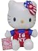 Cute Hello Kitty Blue/ Red Plush Doll & Wallet
