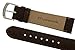 Mens Genuine Italian Leather Watchband Brown 22mm Watch Band - by JP Leatherworks