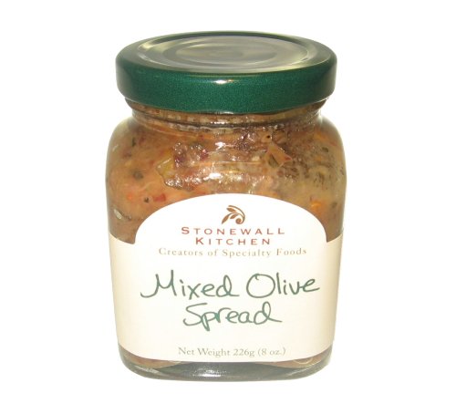 Stonewall Kitchen Kalamata Mixed Olive Spread Tapas Topping by Stonewall Kitchen