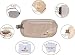 Buzzlock Travel Money Belt w/RFID Blocking Material, Water-Resistant 2 in 1 Wallet & Travel Documents Holder For Women & Men. Includes 1 RFID Blocking Passport Protector. RS.2913.00