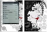 Night Lady Design Protective Decal Skin Sticker for Sony Digital Reader PRS-505 Models