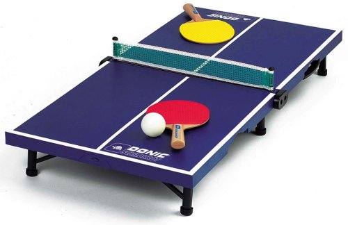 Buy Donic Schildkröt Mini Tischtennis Tisch, blau online at Discounted New and Used prices. Delivered to your door with Off-The-Bookshelf.