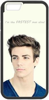 the Case Shop- Customized the Flash TV Show Grant Gustin Actor TPU Rubber Case Cover Skin for iPhone 6 4.7 Inch , i6xq-691