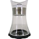 Kuhn Rikon Vase Spice Grinder with Ceramic Mechanism, 25 Year Warranty, Clear