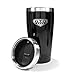 Pontiac GTO Black Stainless Steel Travel Mug Tumbler