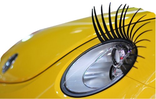 Eyelashes Head Light Car Van Fits All Makes and 