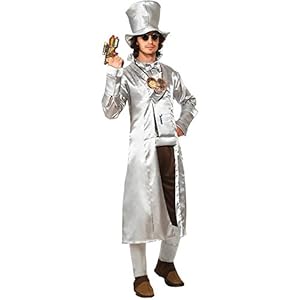 Rubie's Costume Men's Wizard Of Oz 75Th Anniversary Adult Steampunk Tin Man, Silver, Standard