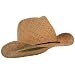 41AdCaCAx4L. AA75  Raffia Cowboy Straw Hats Natural W35S13B