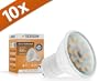 10er Pack SEBSON� GU10 LED Lampen 5W (420lm - Warm-Wei� - 15 x 5630 SMD LED - 110� Abstrahlwinkel - GU10 Sockel - 230V AC - 5W - �50�58mm)