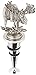 Thirstystone Wine Stopper, Moose, Silver