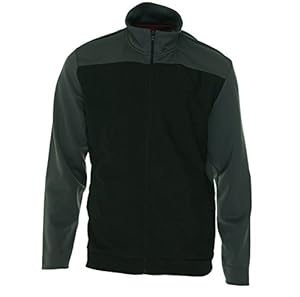 Alfani Men's Slim Fit Wicking Jacket Deep Black Combo M