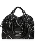 Guess Casanova Large Satchel Bag - Black