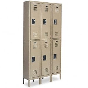 EDSAL Quick-Assembly Steel Lockers - Tan